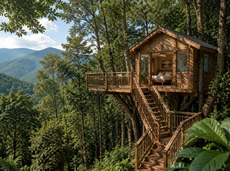 云龙县景区悬空树屋